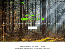 Tablet Screenshot of dallasbunkbed.com